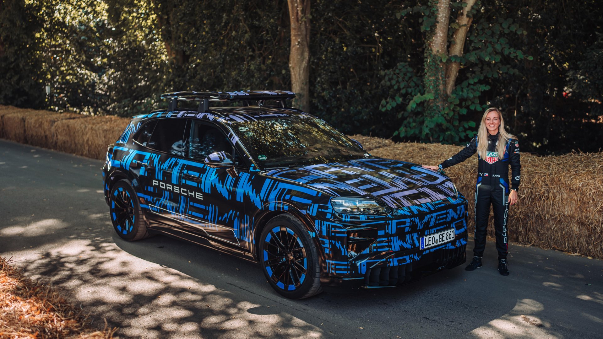 El Porsche Cayenne despliega todo su potencial en Goodwood