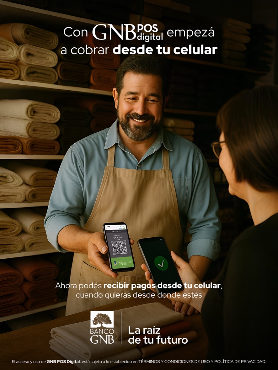 Banco GNB lanza su GNB POS digital