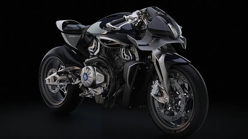 Richard Mille sorprende con la RMB01: su primera moto edición limitada de 130 caballos