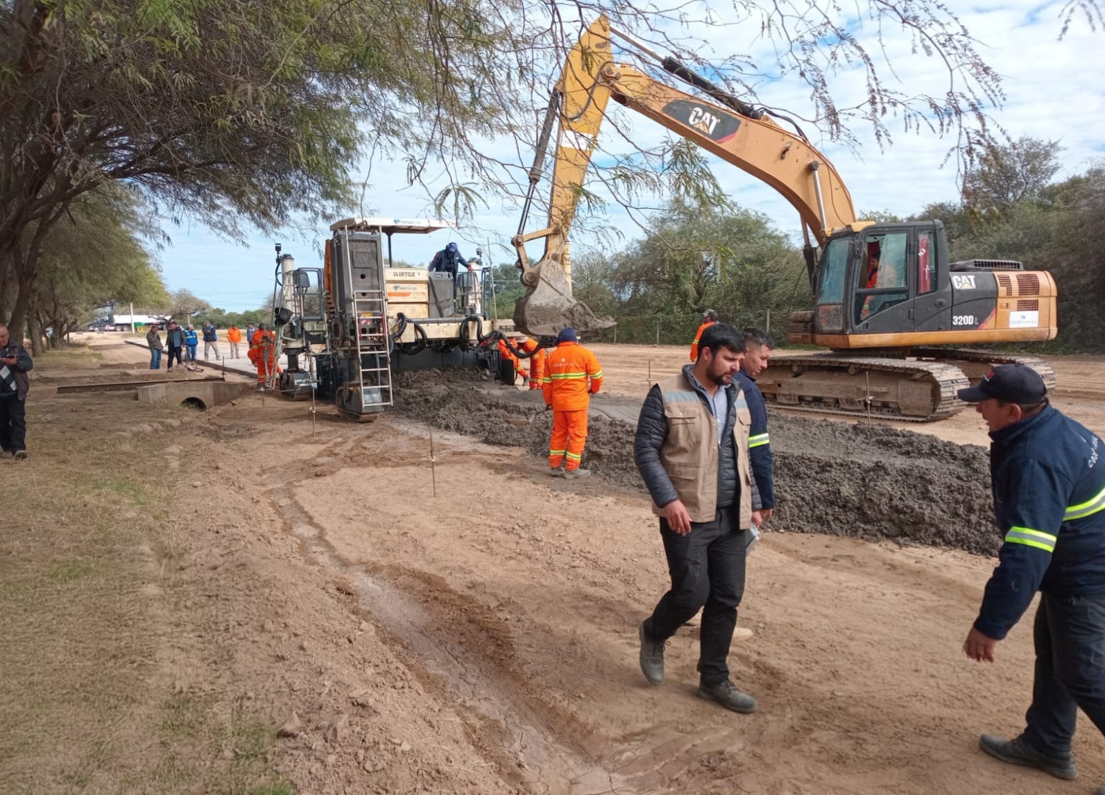 Avanzan obras del Lote 2 del Corredor Bioceánico: más de 200 trabajadores en Mcal. Estigarribia