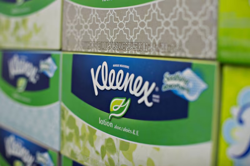 Kimberly-Clark venderá mayoría de su negocio global de pañuelos de papel a firma de Brasil