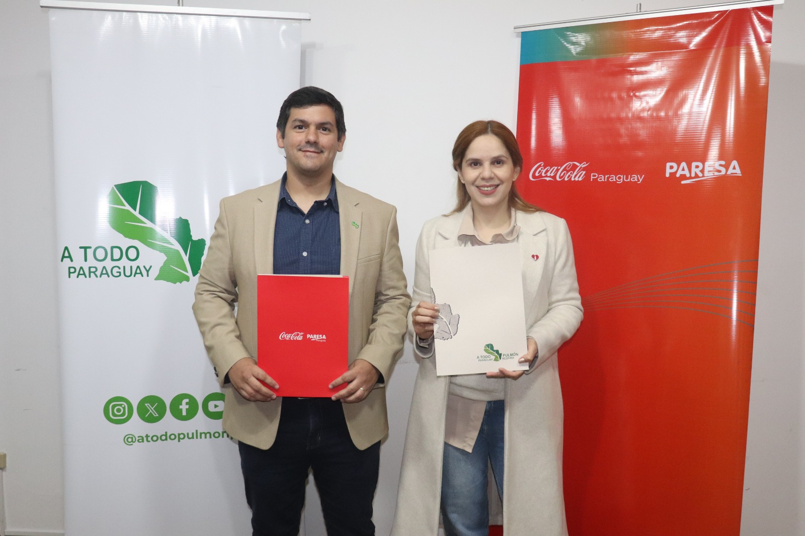 “Dejá tu huella”, el llamado de Coca-Cola y A Todo Pulmón a transformar el Paraguay
